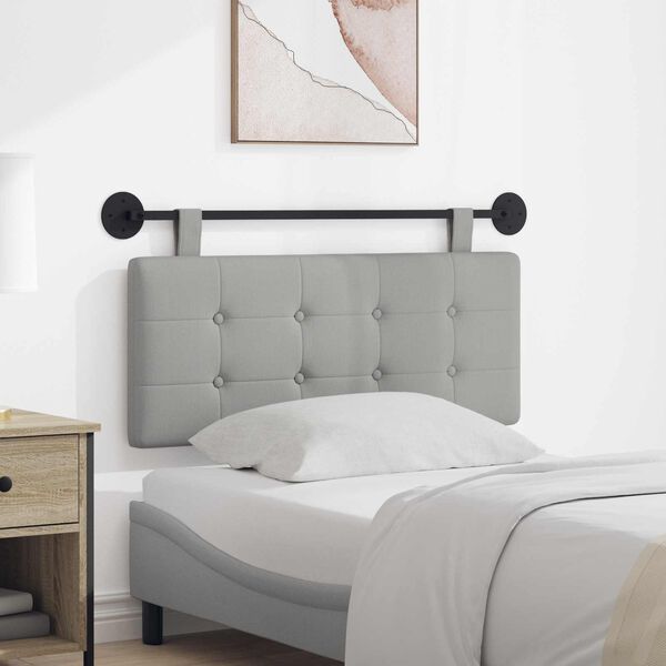 vidaXL Cabecera Colgante Montaje en la pared tela