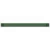vidaXL Jardinera arriate acero galvanizado verde 507x100x36 cm