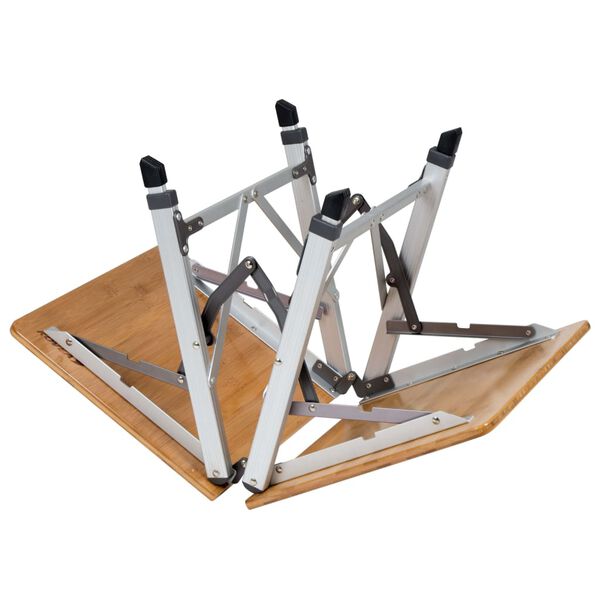 Bo-Camp Mesa plegable de camping Richmond bamb&uacute; 70x40 cm