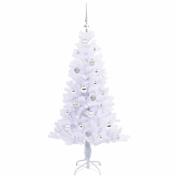 vidaXL &Aacute;rbol de Navidad artificial con 150 LED 150 cm PVC y Acero