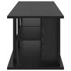 vidaXL Soporte para TV Roble Negro 96 x 35 x 33,5 cm