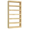 vidaXL Estanter&iacute;a/divisor de espacios madera maciza pino 100x30x200 cm