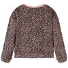 Sudadera infantil rosa medio 104