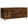 vidaXL Mesa de centro madera ingenier&iacute;a roble ahumado 102x44,5x50 cm