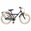 vidaXL Bicicleta Infantil 20 Pulgadas para 6-11 a&ntilde;os Negro
