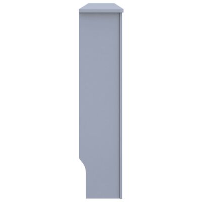 vidaXL Cubierta para radiador MDF gris antracita 172x19x81,5 cm