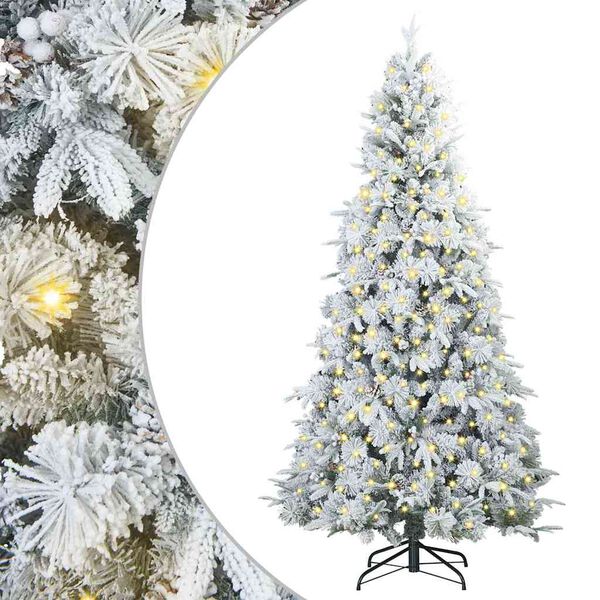 vidaXL &Aacute;rbol de Navidad artificial con ramas articuladas 240 cm