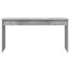 vidaXL Soporte para teclado Gris Concreto 130 x 32 x 64 cm