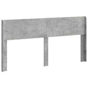 vidaXL Cabecero Gris Hormig&oacute;n PB