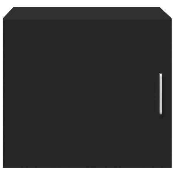 vidaXL Armario de pared madera de ingenier&iacute;a negro 45x42,5x40 cm