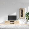 vidaXL Conjunto de mueble de TV con caj&oacute;n FLORIN Roble Sonoma