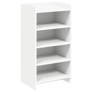 vidaXL Armario Zapatero Blanco 48 x 36 x 92 cm Madera de ingenier&iacute;a
