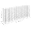 vidaXL Arriate de gaviones de acero galvanizado 180x30x90 cm