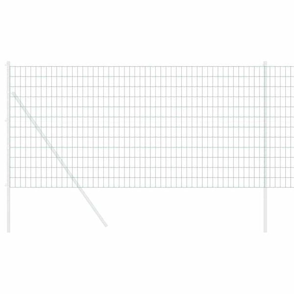 vidaXL Cerca Euro Verde 1.2 x 25 m Hierro recubierto de PVC