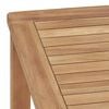 vidaXL Conjunto de comedor de jard&iacute;n de 7 piezas, 140 x 80 cm, madera maciza de teca