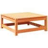 vidaXL Juego de sof&aacute;s de jard&iacute;n 8 pzas madera maciza pino marr&oacute;n cera