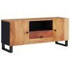 vidaXL Mueble de TV madera acacia y madera contrachapada 105x33,5x46cm