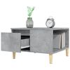 vidaXL Mesa de centro madera contrachapada gris hormig&oacute;n 55x55x36,5 cm