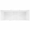 vidaXL Bolsas de papel con asas 50 uds blanca 45x17x48 cm
