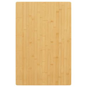 vidaXL Tablero de mesa de bamb&uacute; 60x100x2,5 cm