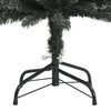 vidaXL &Aacute;rbol Navidad artificial estrecho con soporte PVC verde 240 cm