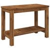 vidaXL Mesa de centro LAREN Natural 60,5 x 30 x 45 cm