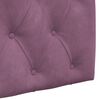 vidaXL Cabecera Colgante Morado 150 x 55 x 7 cm Terciopelo