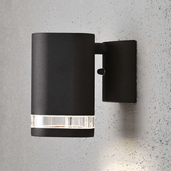 KONSTSMIDE L&aacute;mpara de pared Modena individual negro mate