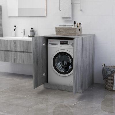 vidaXL Armario para lavadora color gris Sonoma 71x71,5x91,5 cm