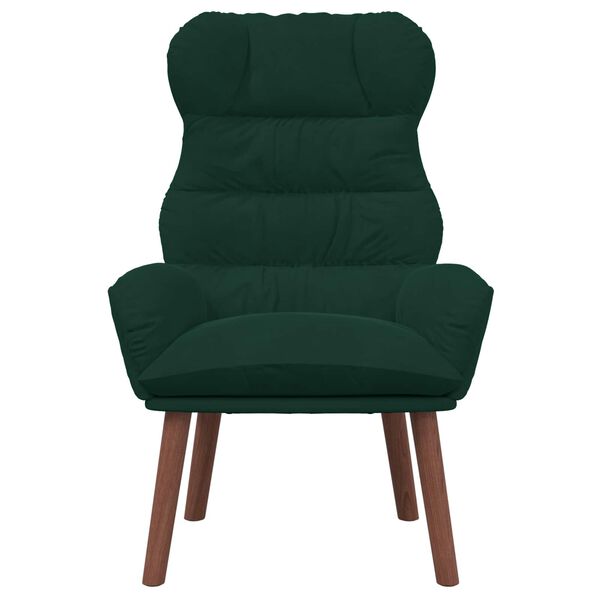 vidaXL sill&oacute;n Verde oscuro 69 x 74 x 93 cm Terciopelo