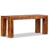 vidaXL Banco de madera maciza de acacia 110x35x45 cm