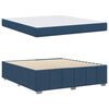 vidaXL Estructura de cama con colch&oacute;n Azul 180 x 200 cm tela