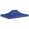 vidaXL Techo de carpa para celebraciones azul 4,5x3 m 270 g/m&sup2;