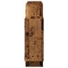 vidaXL Estanter&iacute;a de pared madera ingenier&iacute;a envejecida 159x18x65 cm