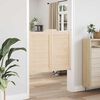vidaXL Puertas batientes dise&ntilde;o de lamas 2 par 90x100cm madera pino
