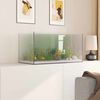 vidaXL Acuario con almacenamiento Transparente 60 x 30 x 30 cm Cristal