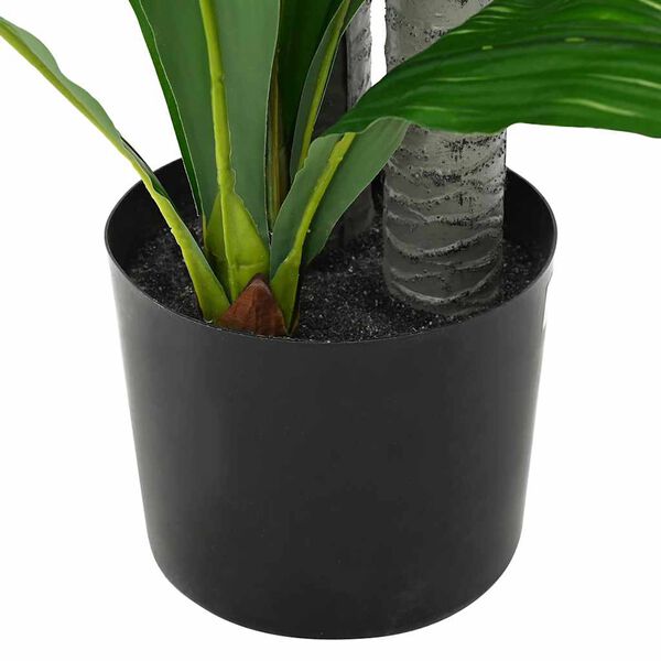 vidaXL Árbol dracaena artificial 36 hojas 120 cm verde