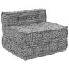 vidaXL Unidad de Sof&aacute; Modular Gris Claro 70 x 70 x 56 cm Tela