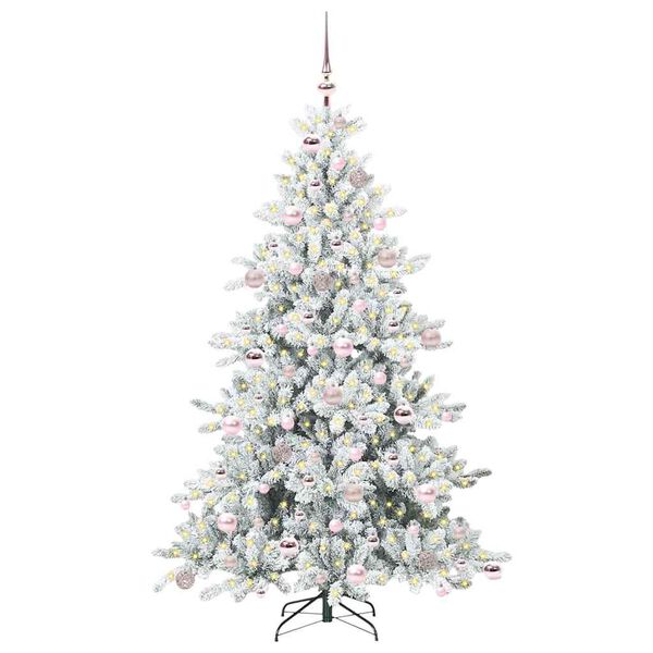 vidaXL &Aacute;rbol de Navidad artificial con ramas articuladas 180 cm