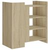 vidaXL Aparador de madera de ingenier&iacute;a roble Sonoma 73,5x35x75 cm