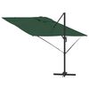 vidaXL Parasol Roma Verde 286 x 284 x 265 cm Aluminio y poliéster