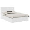 vidaXL Estructura de cama con caj&oacute;n 150 x 200 cm Madera de ingenier&iacute;a