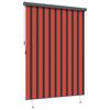 vidaXL Estor enrollable Naranja y Marr&oacute;n 200 x 250 cm Tela y Aluminio