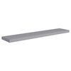 vidaXL Estantes flotantes de pared 2 uds MDF gris 120x23,5x3,8 cm