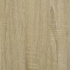 vidaXL Aparador de madera contrachapada roble Sonoma 60x35x70 cm
