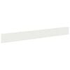 vidaXL Borde de C&eacute;sped 50 uds. 100 x 12 cm Acero Blanco