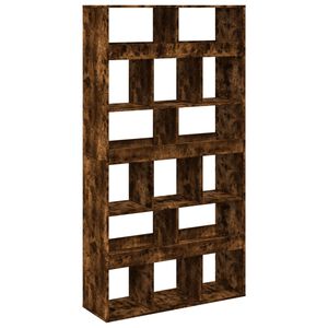vidaXL Estanter&iacute;a madera de ingenier&iacute;a roble ahumado 100x33x187,5 cm