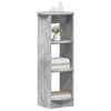 vidaXL Armario auxiliar Gris Concreto 40 x 40 x 100 cm