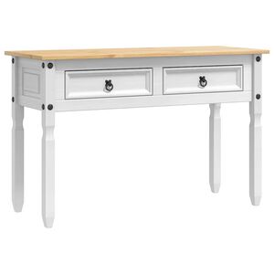 vidaXL Mesa Auxiliar CORONA 115 x 46 x 73 cm Madera de pino macizo