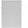 vidaXL Persiana para Ventana con cortinas Manual Plateado Aluminio